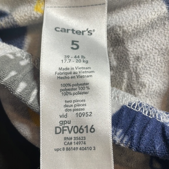 Carter's Fleece Pants - Picture 3 of 4